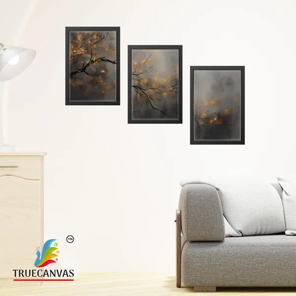 Black__Abstract_Hd_Print_Painting_Set_Of_3_With_Frame_|_For_Home,_Living_Room_Gallery_&_Office,_Black,_Size_-_13.50_X_19.50_Inch,_Sf129