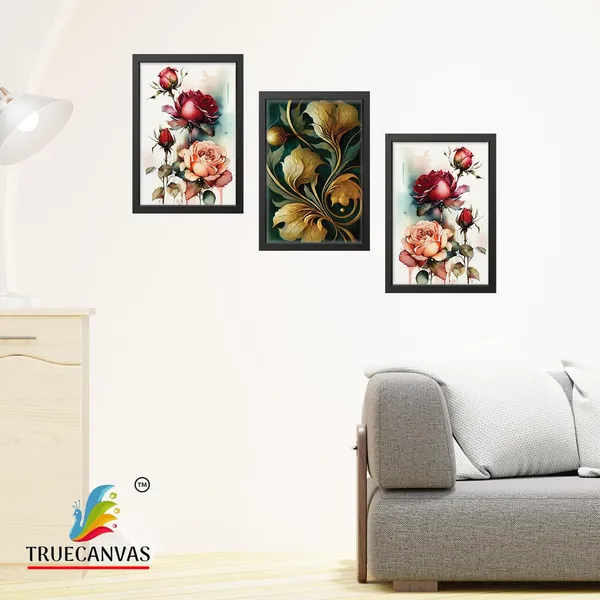 Black__Abstract_Hd_Print_Painting_Set_Of_3_With_Frame_|_For_Home,_Living_Room_Gallery_&_Office,_Black,_Size_-_13.50_X_19.50_Inch,_Sf137
