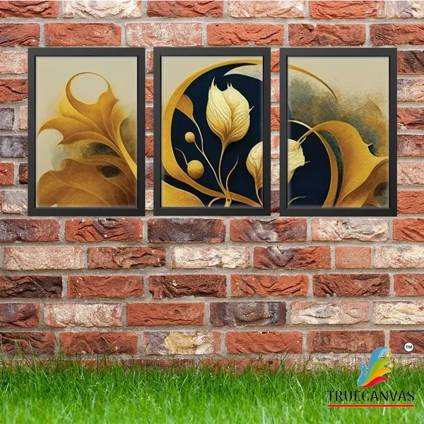 Black__Abstract_Hd_Print_Painting_Set_Of_3_With_Frame_|_For_Home,_Living_Room_Gallery_&_Office,_Black,_Size_-_13.50_X_19.50_Inch,_Sf138