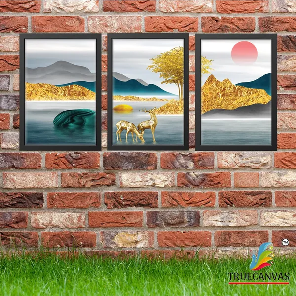 Black__Abstract_Hd_Print_Painting_Set_Of_3_With_Frame_|_For_Home,_Living_Room_Gallery_&_Office,_Black,_Size_-_13.50_X_19.50_Inch,_Sf158