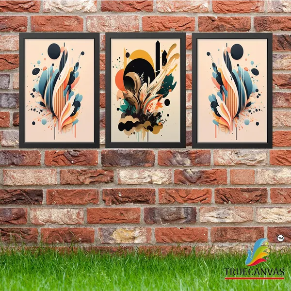 Black__Abstract_Hd_Print_Painting_Set_Of_3_With_Frame_|_For_Home,_Living_Room_Gallery_&_Office,_Black,_Size_-_13.50_X_19.50_Inch,_Sf182