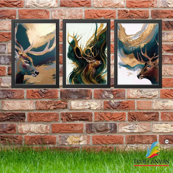 Black__Abstract_Hd_Print_Painting_Set_Of_3_With_Frame_|_For_Home,_Living_Room_Gallery_&_Office,_Black,_Size_-_13.50_X_19.50_Inch,_Sf184