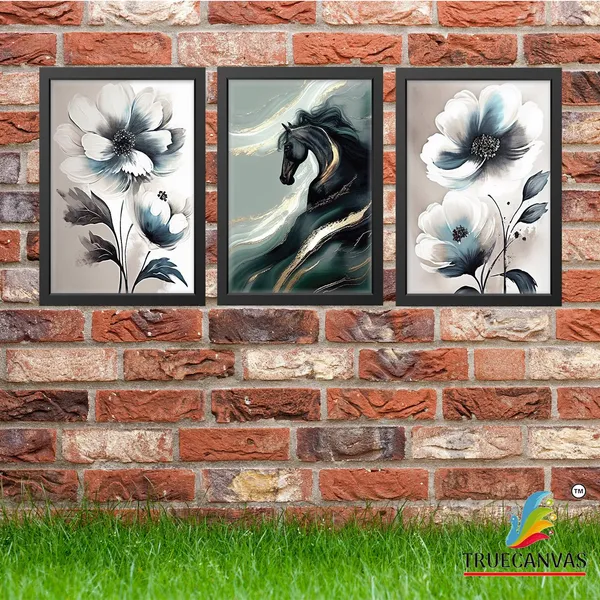 Black__Abstract_Hd_Print_Painting_Set_Of_3_With_Frame_|_For_Home,_Living_Room_Gallery_&_Office,_Black,_Size_-_13.50_X_19.50_Inch,_Sf185