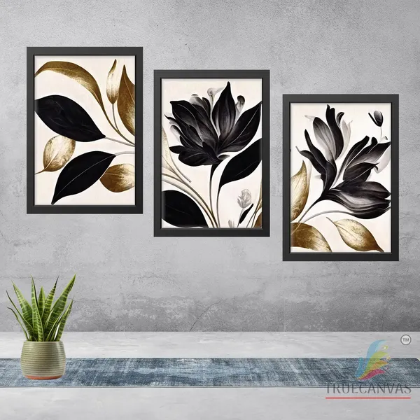 Black__Abstract_Hd_Print_Painting_Set_Of_3_With_Frame_|_For_Home,_Living_Room_Gallery_&_Office,_Black,_Size_-_13.50_X_19.50_Inch,_Sf195
