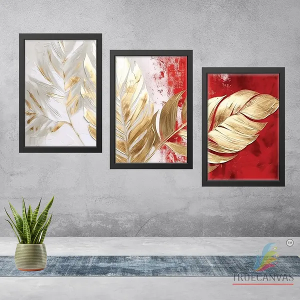 Black__Abstract_Hd_Print_Painting_Set_Of_3_With_Frame_|_For_Home,_Living_Room_Gallery_&_Office,_Black,_Size_-_13.50_X_19.50_Inch,_Sf200