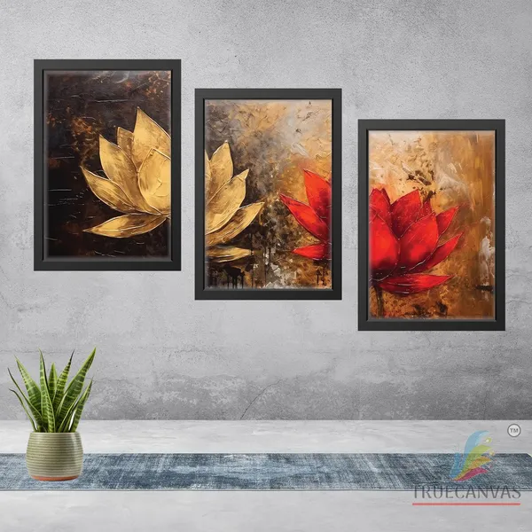 Black__Abstract_Hd_Print_Painting_Set_Of_3_With_Frame_|_For_Home,_Living_Room_Gallery_&_Office,_Black,_Size_-_13.50_X_19.50_Inch,_Sf205