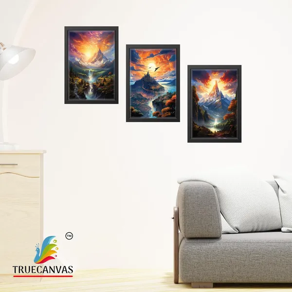 Black__Abstract_Hd_Print_Painting_Set_Of_3_With_Frame_|_For_Home,_Living_Room_Gallery_&_Office,_Black,_Size_-_13.50_X_19.50_Inch,_Sf220