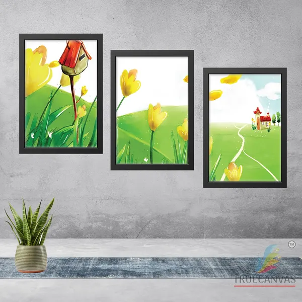 Black__Abstract_Hd_Print_Painting_Set_Of_3_With_Frame_|_For_Home,_Living_Room_Gallery_&_Office,_Black,_Size_-_13.50_X_19.50_Inch,_Sf223