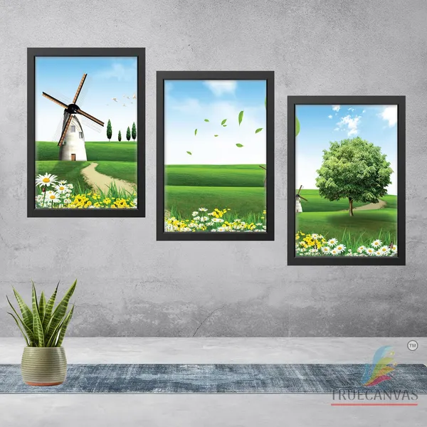 Black__Abstract_Hd_Print_Painting_Set_Of_3_With_Frame_|_For_Home,_Living_Room_Gallery_&_Office,_Black,_Size_-_13.50_X_19.50_Inch,_Sf234