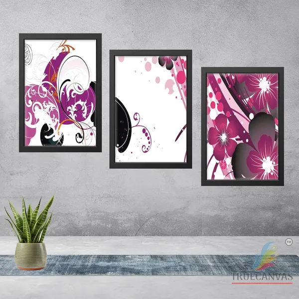 Black__Abstract_Hd_Print_Painting_Set_Of_3_With_Frame_|_For_Home,_Living_Room_Gallery_&_Office,_Black,_Size_-_13.50_X_19.50_Inch,_Sf239