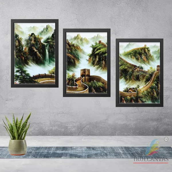 Black__Abstract_Hd_Print_Painting_Set_Of_3_With_Frame_|_For_Home,_Living_Room_Gallery_&_Office,_Black,_Size_-_13.50_X_19.50_Inch,_Sf241