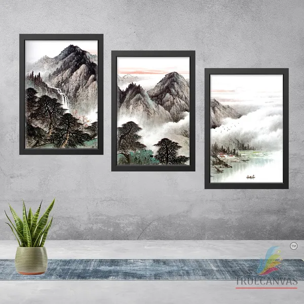 Black__Abstract_Hd_Print_Painting_Set_Of_3_With_Frame_|_For_Home,_Living_Room_Gallery_&_Office,_Black,_Size_-_13.50_X_19.50_Inch,_Sf248