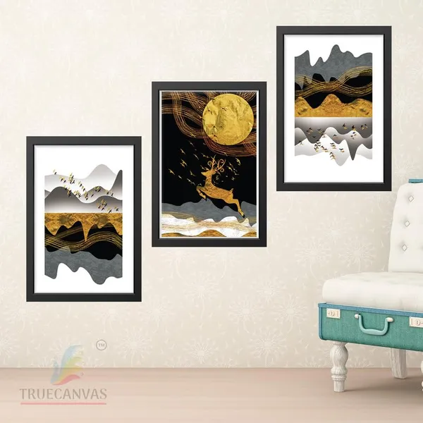 Multicolor_Abstract_Hd_Print_Painting_Set_Of_3_With_Frame_|_For_Home,_Living_Room_Gallery_&_Office,_Black_Frame,_Size_-_13.50_X_19.50_Inch,_Sf253