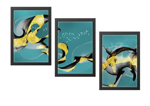 Multicolor_Abstract_Hd_Print_Painting_Set_Of_3_With_Frame_|_For_Home,_Living_Room_Gallery_&_Office,_Black_Frame,_Size_-_13.50_X_19.50_Inch,_Sf255