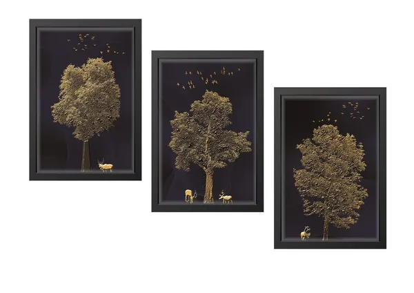 Multicolor_Abstract_Hd_Print_Painting_Set_Of_3_With_Frame_|_For_Home,_Living_Room_Gallery_&_Office,_Black_Frame,_Size_-_13.50_X_19.50_Inch,_Sf257