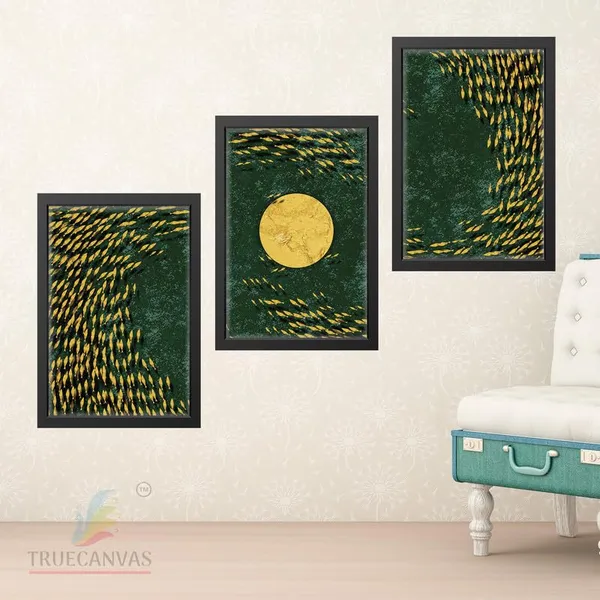 Multicolor_Abstract_Hd_Print_Painting_Set_Of_3_With_Frame_|_For_Home,_Living_Room_Gallery_&_Office,_Black_Frame,_Size_-_13.50_X_19.50_Inch,_Sf258