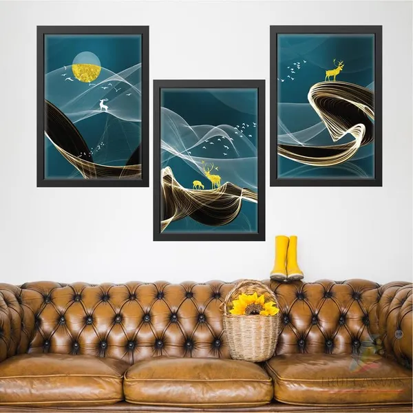 Multicolor_Abstract_Hd_Print_Painting_Set_Of_3_With_Frame_|_For_Home,_Living_Room_Gallery_&_Office,_Black_Frame,_Size_-_13.50_X_19.50_Inch,_Sf262