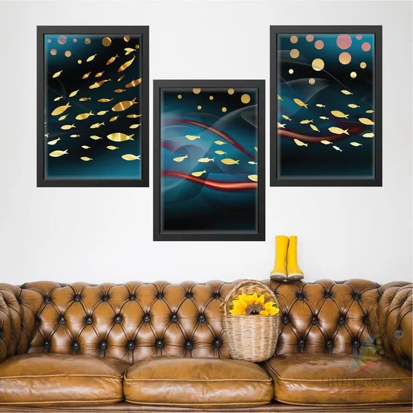 Multicolor_Abstract_Hd_Print_Painting_Set_Of_3_With_Frame_|_For_Home,_Living_Room_Gallery_&_Office,_Black_Frame,_Size_-_13.50_X_19.50_Inch,_Sf267