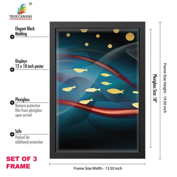 Multicolor_Abstract_Hd_Print_Painting_Set_Of_3_With_Frame_|_For_Home,_Living_Room_Gallery_&_Office,_Black_Frame,_Size_-_13.50_X_19.50_Inch,_Sf267