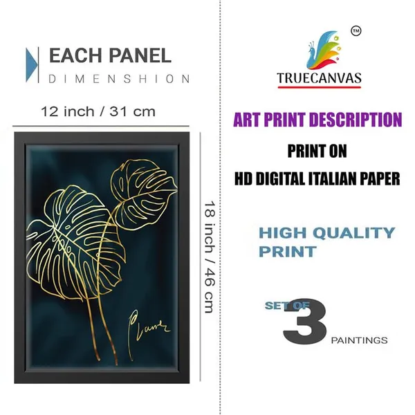 Black__Abstract_Hd_Print_Painting_Set_Of_3_With_Frame_|_For_Home,_Living_Room_Gallery_&_Office,_Black_Frame,_Size_-_13.50_X_19.50_Inch,_Sf269