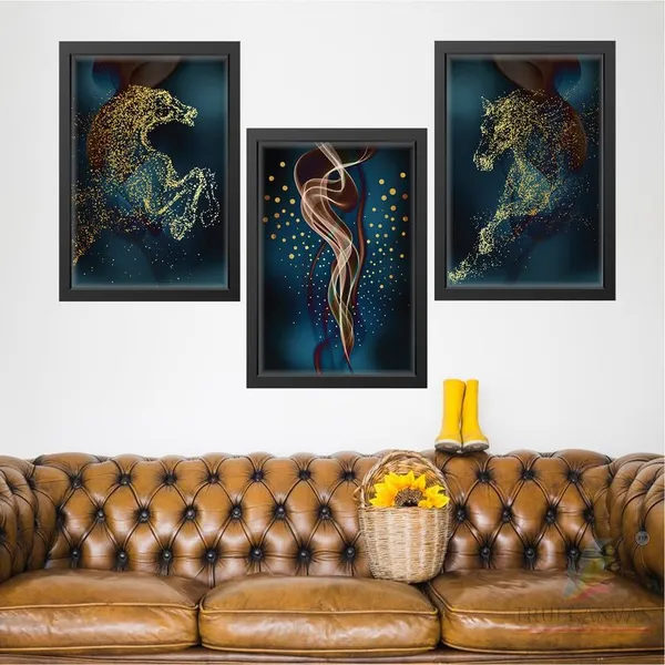 Black__Abstract_Hd_Print_Painting_Set_Of_3_With_Frame_|_For_Home,_Living_Room_Gallery_&_Office,_Black_Frame,_Size_-_13.50_X_19.50_Inch,_Sf270