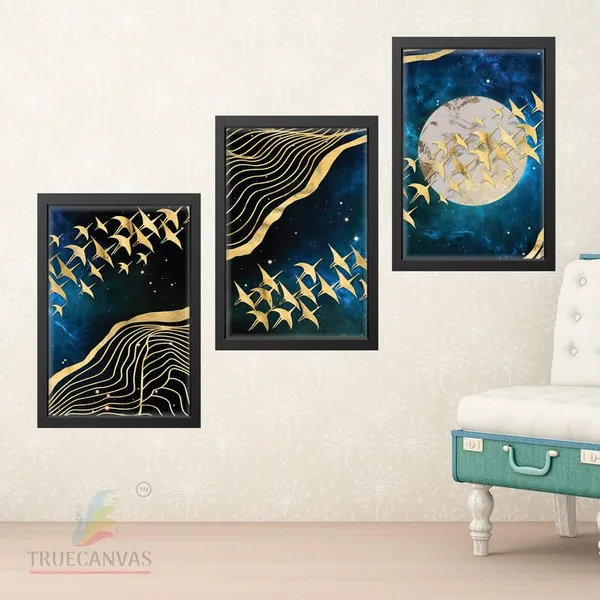 Multicolor_Abstract_Hd_Print_Painting_Set_Of_3_With_Frame_|_For_Home,_Living_Room_Gallery_&_Office,_Black_Frame,_Size_-_13.50_X_19.50_Inch,_Sf272