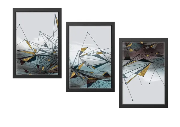 Multicolor_Abstract_Hd_Print_Painting_Set_Of_3_With_Frame_|_For_Home,_Living_Room_Gallery_&_Office,_Black_Frame,_Size_-_13.50_X_19.50_Inch,_Sf274