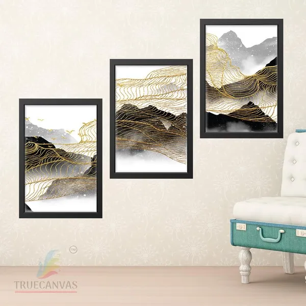 Multicolor_Abstract_Hd_Print_Painting_Set_Of_3_With_Frame_|_For_Home,_Living_Room_Gallery_&_Office,_Black_Frame,_Size_-_13.50_X_19.50_Inch,_Sf275