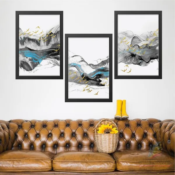 Multicolor_Abstract_Hd_Print_Painting_Set_Of_3_With_Frame_|_For_Home,_Living_Room_Gallery_&_Office,_Black_Frame,_Size_-_13.50_X_19.50_Inch,_Sf276