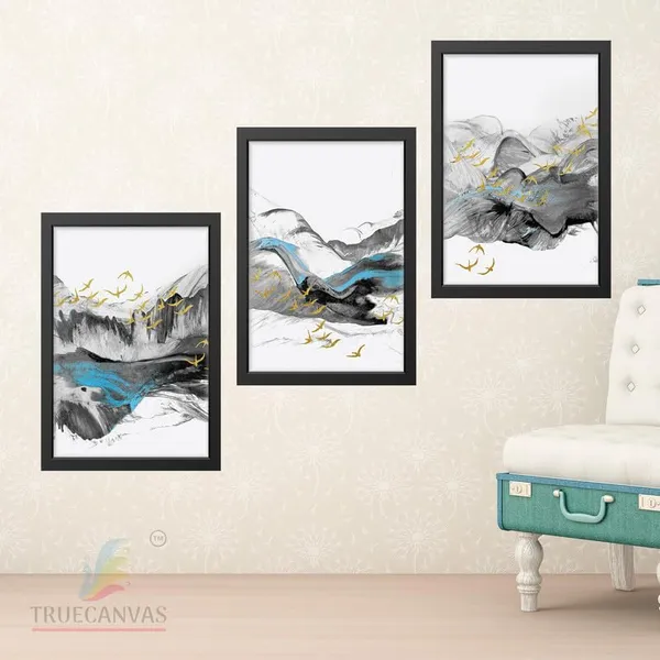 Multicolor_Abstract_Hd_Print_Painting_Set_Of_3_With_Frame_|_For_Home,_Living_Room_Gallery_&_Office,_Black_Frame,_Size_-_13.50_X_19.50_Inch,_Sf276