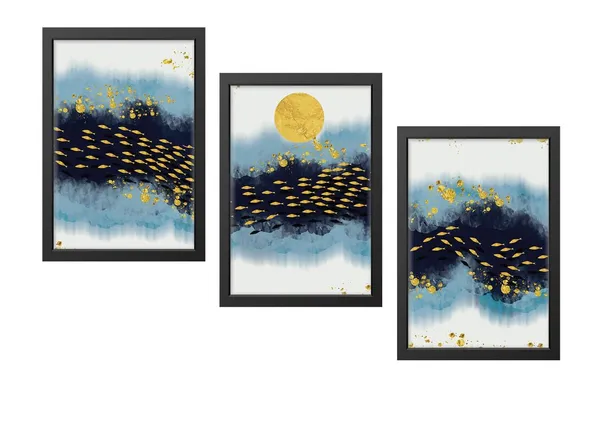 Multicolor_Abstract_Hd_Print_Painting_Set_Of_3_With_Frame_|_For_Home,_Living_Room_Gallery_&_Office,_Black_Frame,_Size_-_13.50_X_19.50_Inch,_Sf281