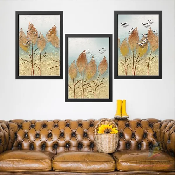 Black__Abstract_Hd_Print_Painting_Set_Of_3_With_Frame_|_For_Home,_Living_Room_Gallery_&_Office,_Black_Frame,_Size_-_13.50_X_19.50_Inch,_Sf283