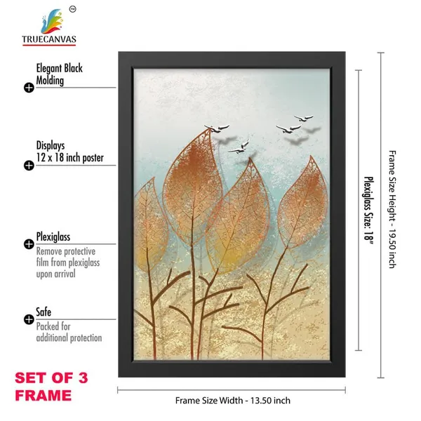 Black__Abstract_Hd_Print_Painting_Set_Of_3_With_Frame_|_For_Home,_Living_Room_Gallery_&_Office,_Black_Frame,_Size_-_13.50_X_19.50_Inch,_Sf283