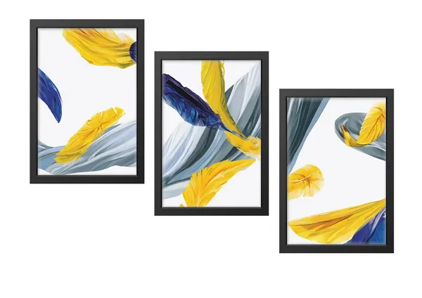 Multicolor_Abstract_Hd_Print_Painting_Set_Of_3_With_Frame_|_For_Home,_Living_Room_Gallery_&_Office,_Black_Frame,_Size_-_13.50_X_19.50_Inch,_Sf284