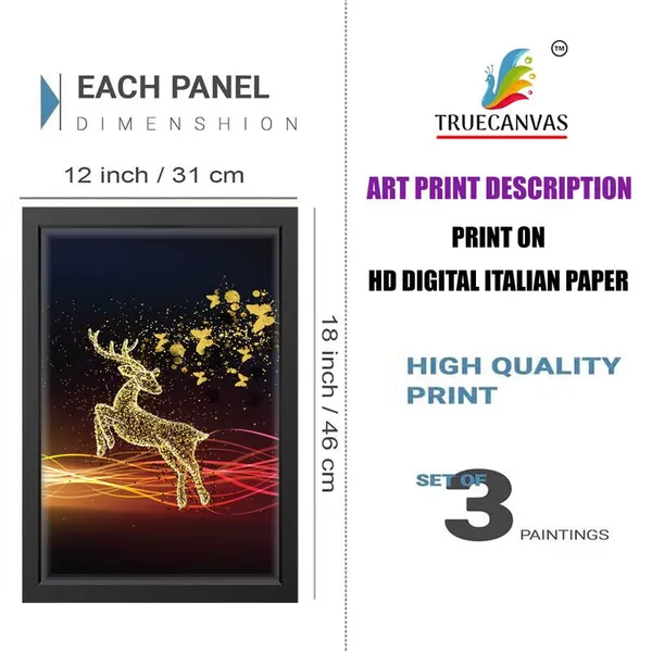 Black__Abstract_Hd_Print_Painting_Set_Of_3_With_Frame_|_For_Home,_Living_Room_Gallery_&_Office,_Black_Frame,_Size_-_13.50_X_19.50_Inch,_Sf290