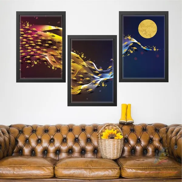 Multicolor_Abstract_Hd_Print_Painting_Set_Of_3_With_Frame_|_For_Home,_Living_Room_Gallery_&_Office,_Black_Frame,_Size_-_13.50_X_19.50_Inch,_Sf291
