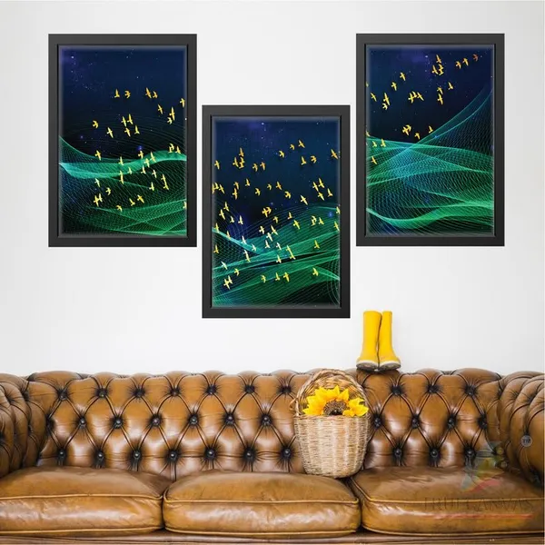 Black__Abstract_Hd_Print_Painting_Set_Of_3_With_Frame_|_For_Home,_Living_Room_Gallery_&_Office,_Black_Frame,_Size_-_13.50_X_19.50_Inch,_Sf297