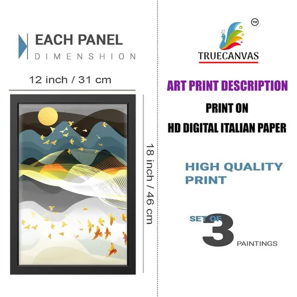 Black__Abstract_Hd_Print_Painting_Set_Of_3_With_Frame_|_For_Home,_Living_Room_Gallery_&_Office,_Black_Frame,_Size_-_13.50_X_19.50_Inch,_Sf299