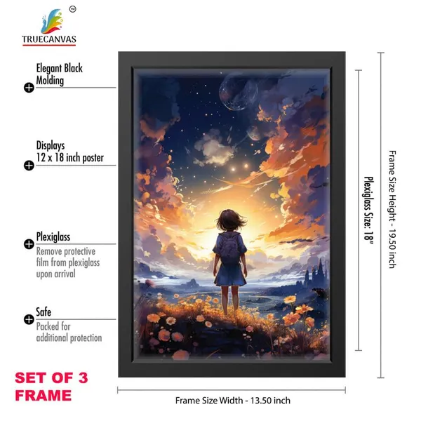 Black__Abstract_Hd_Print_Painting_Set_Of_3_With_Frame_|_For_Home,_Living_Room_Gallery_&_Office,_Black_Frame,_Size_-_13.50_X_19.50_Inch,_Sf308