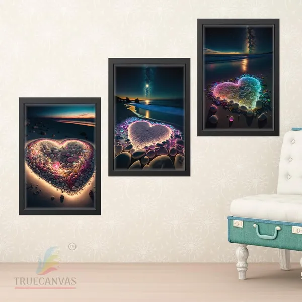Multicolor_Abstract_Hd_Print_Painting_Set_Of_3_With_Frame_|_For_Home,_Living_Room_Gallery_&_Office,_Black_Frame,_Size_-_13.50_X_19.50_Inch,_Sf314