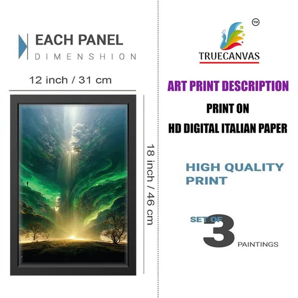 Black__Abstract_Hd_Print_Painting_Set_Of_3_With_Frame_|_For_Home,_Living_Room_Gallery_&_Office,_Black_Frame,_Size_-_13.50_X_19.50_Inch,_Sf318