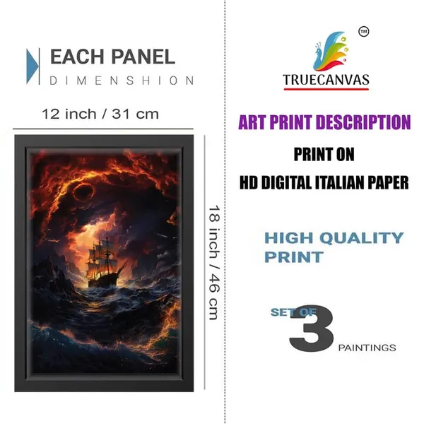 Multicolor_Abstract_Hd_Print_Painting_Set_Of_3_With_Frame_|_For_Home,_Living_Room_Gallery_&_Office,_Black_Frame,_Size_-_13.50_X_19.50_Inch,_Sf322