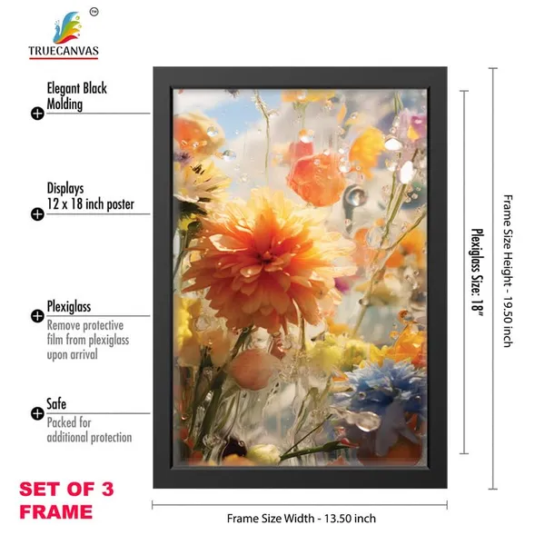 Black__Abstract_Hd_Print_Painting_Set_Of_3_With_Frame_|_For_Home,_Living_Room_Gallery_&_Office,_Black_Frame,_Size_-_13.50_X_19.50_Inch,_Sf325