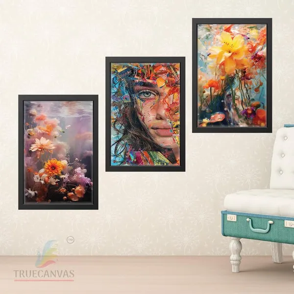 Multicolor_Abstract_Hd_Print_Painting_Set_Of_3_With_Frame_|_For_Home,_Living_Room_Gallery_&_Office,_Black_Frame,_Size_-_13.50_X_19.50_Inch,_Sf326