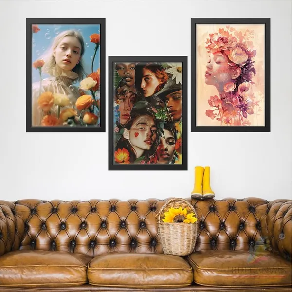 Multicolor_Abstract_Hd_Print_Painting_Set_Of_3_With_Frame_|_For_Home,_Living_Room_Gallery_&_Office,_Black_Frame,_Size_-_13.50_X_19.50_Inch,_Sf327