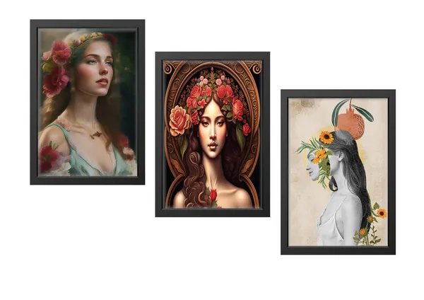 Multicolor_Abstract_Hd_Print_Painting_Set_Of_3_With_Frame_|_For_Home,_Living_Room_Gallery_&_Office,_Black_Frame,_Size_-_13.50_X_19.50_Inch,_Sf346