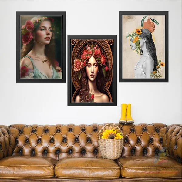Multicolor_Abstract_Hd_Print_Painting_Set_Of_3_With_Frame_|_For_Home,_Living_Room_Gallery_&_Office,_Black_Frame,_Size_-_13.50_X_19.50_Inch,_Sf346