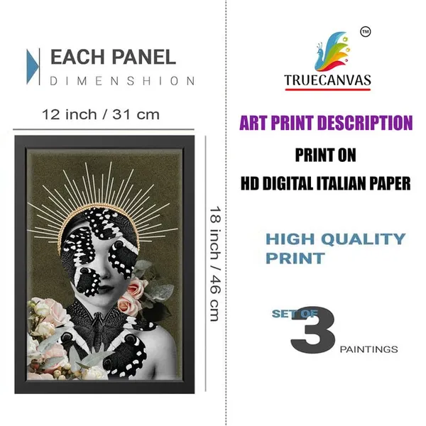 Black__Abstract_Hd_Print_Painting_Set_Of_3_With_Frame_|_For_Home,_Living_Room_Gallery_&_Office,_Black_Frame,_Size_-_13.50_X_19.50_Inch,_Sf348