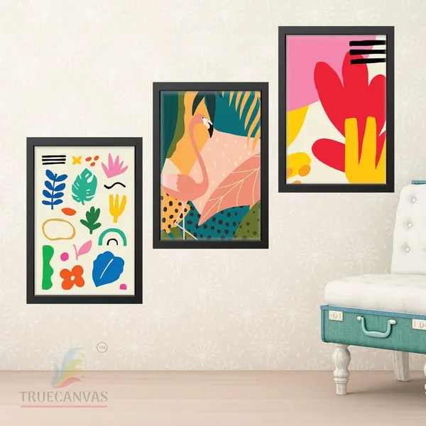 Multicolor_Abstract_Hd_Print_Painting_Set_Of_3_With_Frame_|_For_Home,_Living_Room_Gallery_&_Office,_Black_Frame,_Size_-_13.50_X_19.50_Inch,_Sf350