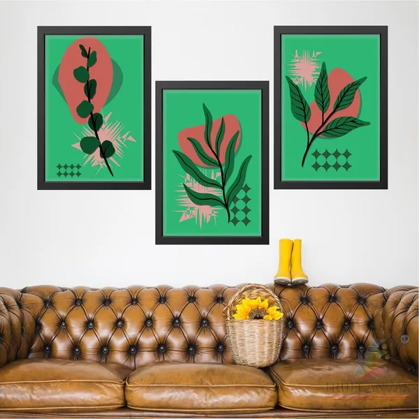 Black__Abstract_Hd_Print_Painting_Set_Of_3_With_Frame_|_For_Home,_Living_Room_Gallery_&_Office,_Black_Frame,_Size_-_13.50_X_19.50_Inch,_Sf355